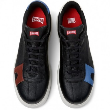 Tênis de couro CAMPER Twins K100743 NEGRO_042
