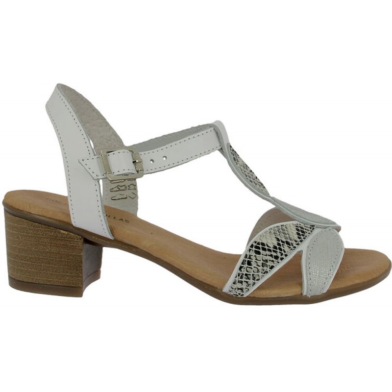 Sandália feminina Doctor Cutillas 37953 BLANCO
