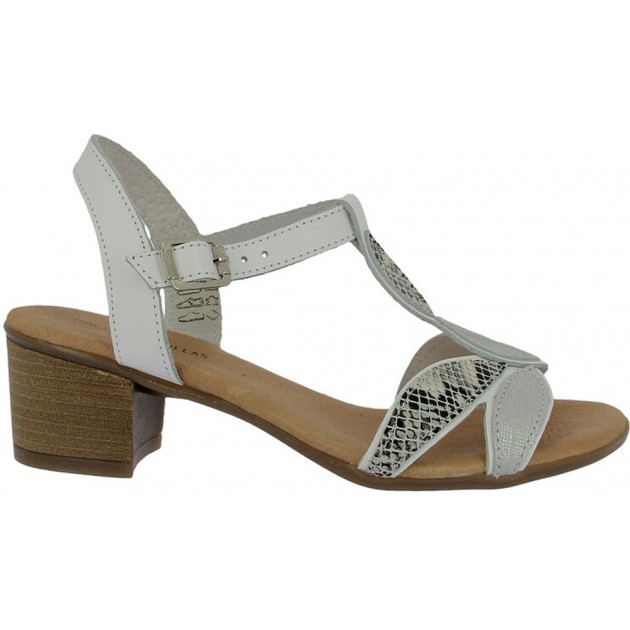 Sandália feminina Doctor Cutillas 37953 BLANCO Sandália feminina Doctor Cutillas 37953 BLANCO