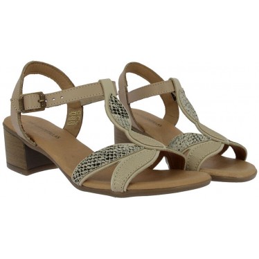 Sandália feminina Doctor Cutillas 37953 BEIG