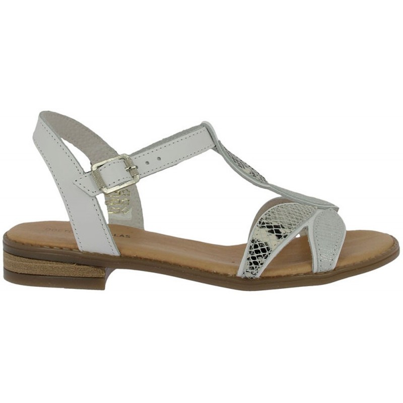 Sandália feminina Doctor Cutillas 37053 BLANCO