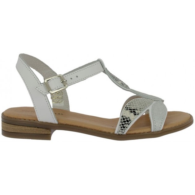Sandália feminina Doctor Cutillas 37053 BLANCO Sandália feminina Doctor Cutillas 37053 BLANCO