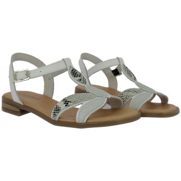 Sandália feminina Doctor Cutillas 37053 BLANCO