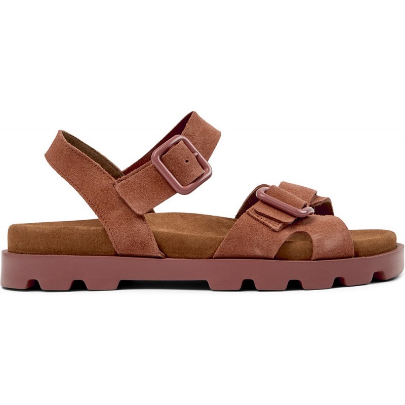 Sandálias femininas CAMPER Brutus Sandal K201768 MARRON_003