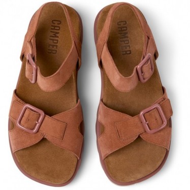 Sandálias femininas CAMPER Brutus Sandal K201768 MARRON_003