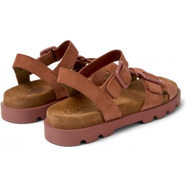 Sandálias femininas CAMPER Brutus Sandal K201768 MARRON_003