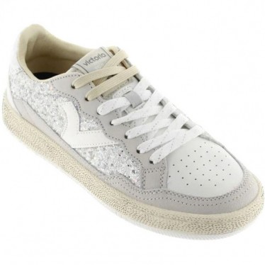 Tênis Feminino Victoria 8806110 Smash Glitter PLATA