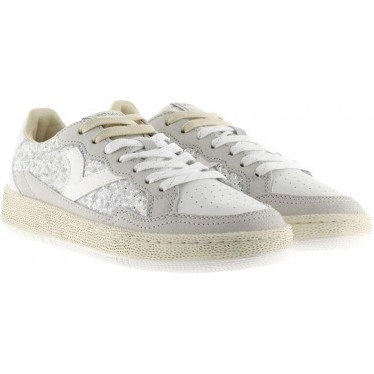 Tênis Feminino Victoria 8806110 Smash Glitter PLATA