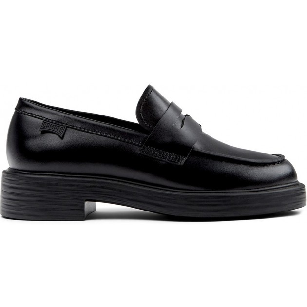 Mocassins de couro CAMPER Dean K201790 NEGRO_001 Mocassins de couro CAMPER Dean K201790 NEGRO_001