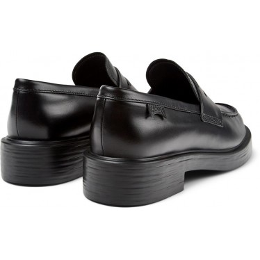 Mocassins de couro CAMPER Dean K201790 NEGRO_001