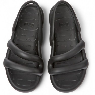 Sandálias femininas CAMPER Kobarah Flat K201636 NEGRO_001