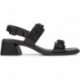 Sandália de couro CAMPER Kora Sandal K201739 NEGRO_001