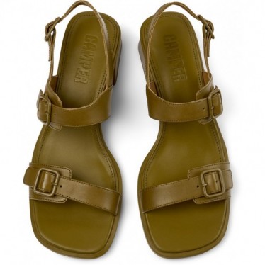 Sandália de couro CAMPER Kora Sandal K201739 VERDE_003