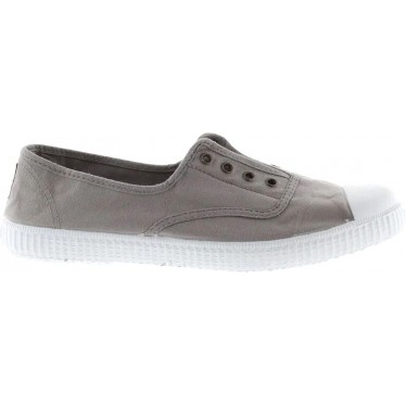 Victoria 106623 Inglês 1915 Tênis de lona femininos GRIS
