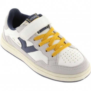 Tênis Esportivo Infantil Victoria 8810100 Smash Kid Funn para Meninos MARINO