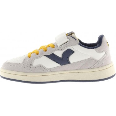 Tênis Esportivo Infantil Victoria 8810100 Smash Kid Funn para Meninos MARINO