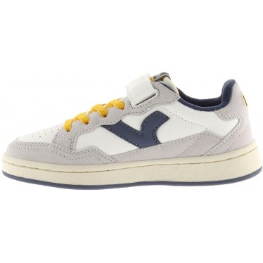 Tênis Esportivo Infantil Victoria 8810100 Smash Kid Funn para Meninos MARINO