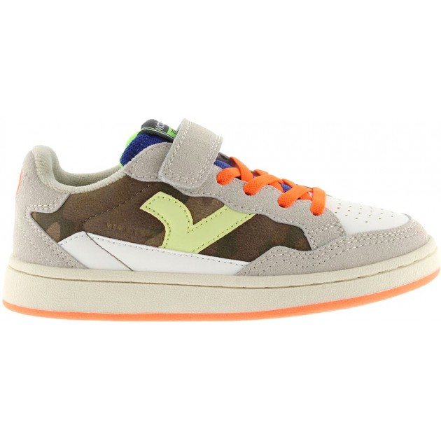Tênis Esportivo Infantil Victoria 8810100 Smash Kid Funn para Meninos KAKI Tênis Esportivo Infantil Victoria 8810100 Smash Kid Funn para Meninos KAKI
