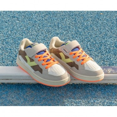 Tênis Esportivo Infantil Victoria 8810100 Smash Kid Funn para Meninos KAKI