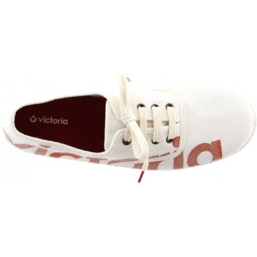 Victoria 1066127 Novo 1915 Tênis Esportivo Feminino Inglês ROJO