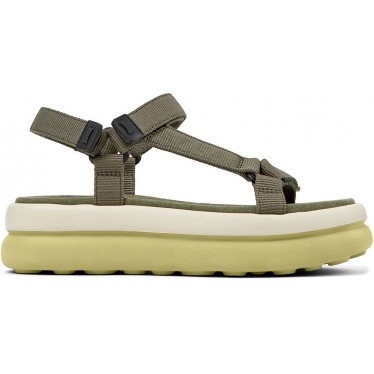 Sandálias CAMPER Pelotas Flota Up K201726 Femininas VERDE_003