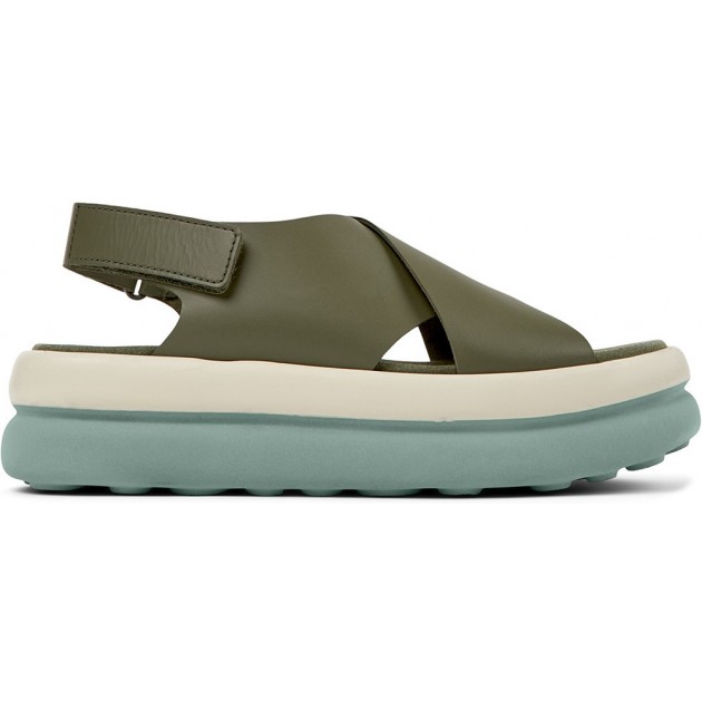 Sandálias femininas CAMPER Pelotas Flota Up K201727 VERDE_003 Sandálias femininas CAMPER Pelotas Flota Up K201727 VERDE_003