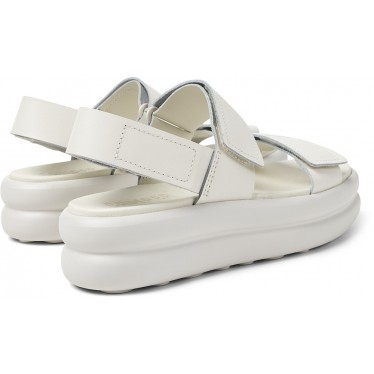 Sandálias femininas CAMPER Pelotas Folta Up K201728 BLANCO_001