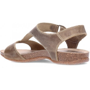 Sandálias femininas INTERBIOS 4420 KAKI