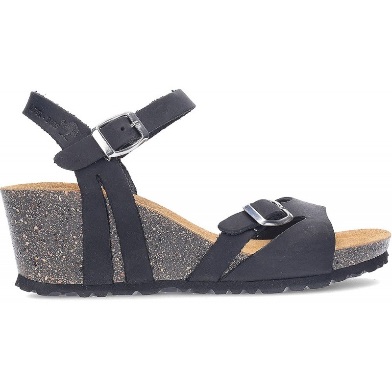 Sandália plataforma INTERBIOS 5612 NEGRO