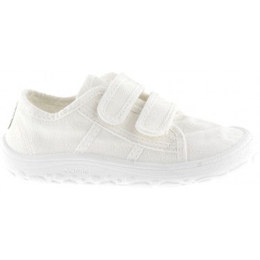 Calçado desportivo descalço para criança Victoria 1370111 Bosco Basket BLANCO