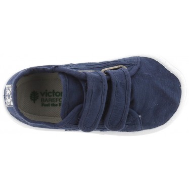 Calçado desportivo descalço para criança Victoria 1370111 Bosco Basket MARINO
