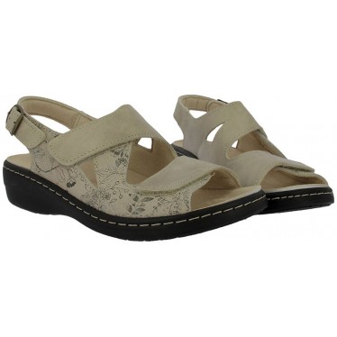Sandálias femininas Doctor Cutillas 47101 BEIG