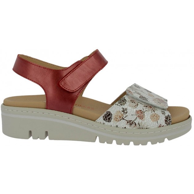 Sandálias femininas Doctor Cutillas 36148 ROJO Sandálias femininas Doctor Cutillas 36148 ROJO