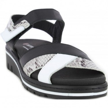Doctor Cutillas 36133 Sandálias femininas cruzadas NEGRO_BLANCO