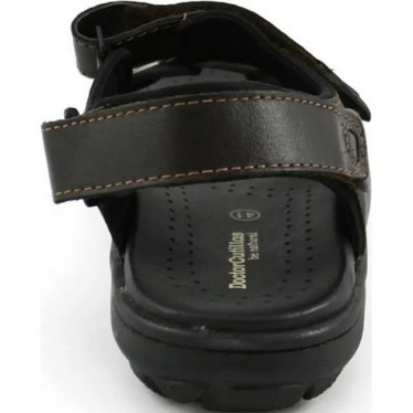 Sandália masculina autoadesiva Doctor Cutillas 70115 MARRON