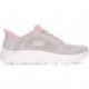 Tênis Feminino SKECHERS Go Walk Flex Safiya 125503 TAUPE_PINK