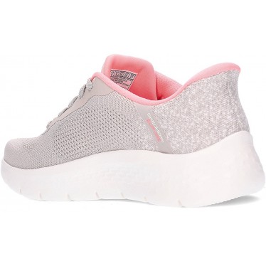 Tênis Feminino SKECHERS Go Walk Flex Safiya 125503 TAUPE_PINK