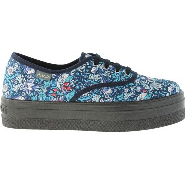Tênis Esportivo Feminino Victoria 109229 com Estampa Liberty Inglesa MARINO
