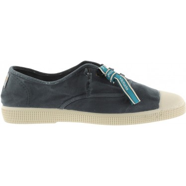Tênis Esportivo Feminino Victoria 1661102 em Lona Envelhecida BOSQUE