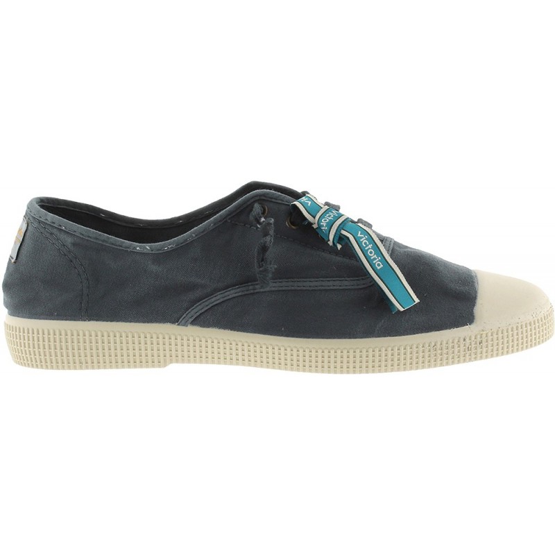 Tênis Esportivo Feminino Victoria 1661102 em Lona Envelhecida BOSQUE