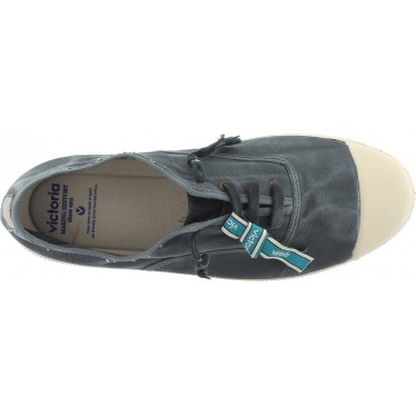 Tênis Esportivo Feminino Victoria 1661102 em Lona Envelhecida BOSQUE