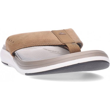 Chinelos Masculinos REEF Cushion Norte CJ4048 TAN