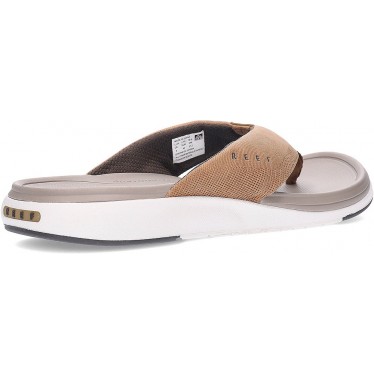 Chinelos Masculinos REEF Cushion Norte CJ4048 TAN