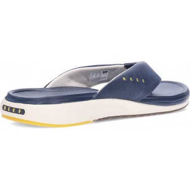 Sandálias Masculinas REEF Cushion Norte CJ6749 NAVY_OFF_WHITE