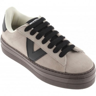 Tênis Feminino Victoria 1092171 Barcelona Camurça BEIGE