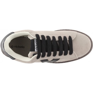 Tênis Feminino Victoria 1092171 Barcelona Camurça BEIGE