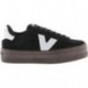 Tênis Feminino Victoria 1092171 Barcelona Camurça NEGRO
