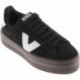 Tênis Feminino Victoria 1092171 Barcelona Camurça NEGRO