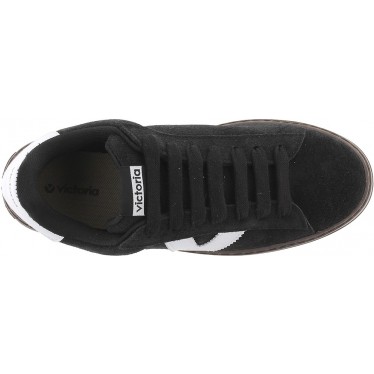 Tênis Feminino Victoria 1092171 Barcelona Camurça NEGRO