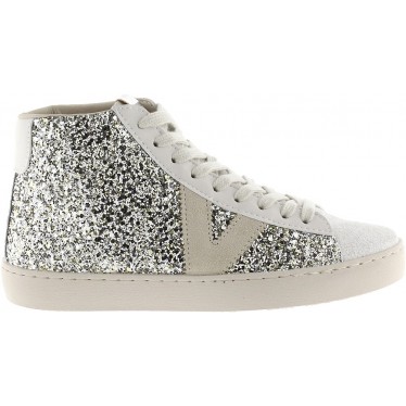 Bota Feminina Victoria 1126189 Berlin Glitter PLATA